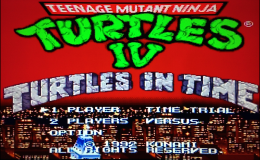 Console Classics – Teenage Mutant Ninja Turtles IV, Turtles in&nbsp;Time
